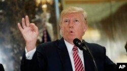 Presiden AS Donald Trump memuji keputusan Kim Jong-un (foto: dok). 