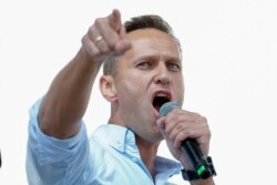 러시아의 야권 지도자 알렉세이 나발니.