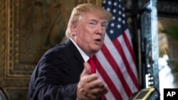 도널드 트럼프 미국 대통령.