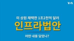 [뉴스 클릭] 미 상원 채택한 '인프라 법안'