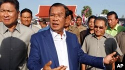 훈센 캄보디아 총리.