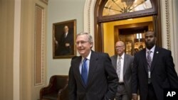 အထက္လႊတ္ေတာ္ အမတ္အနည္းစုေခါင္းေဆာင္ Mitch McConnell 