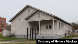 Rosenwald Practice School at Elizabeth City State University in North Carolina. (Courtesy of Melissa Stuckey)