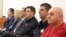 Esed Radeljas, Damir Hadzic, Jasmina Horo, Nedzad Kapetanovic and Jusuf Causevic in the courtroom 13-04-2017