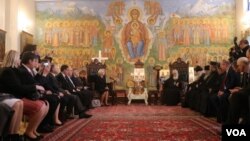 NB8-ს დელეგაცია საქართველოს საპატრიარქოში