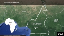 Map of Cameroon