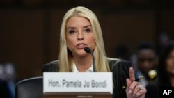 APTOPIX Trump Cabinet Bondi