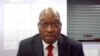 Dans cette capture d'écran, l'ancien président sud-africain Jacob Zuma apparaît sur un écran virtuellement depuis l'établissement correctionnel d'Estcourt, à Pietermaritzburg, en Afrique du Sud, le 19 juillet 2021.