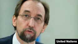 Zeid Ra’ad Al Hussein, Haut Commissaire des Nations Unies aux droits de l'homme, le 13 septembre 2016.