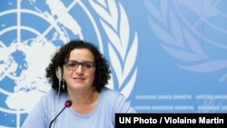 파델라 차이브 세계보건기구(WHO) 대변인. 사진 제공: WHO.