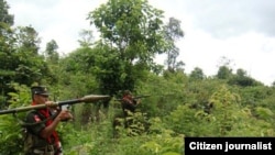 កងយោធាភូមានៅភាគឦសាន​នៃ​រដ្ឋ​ស្សាន (Shan)។