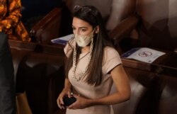 FILE - U.S. Rep. Alexandria Ocasio-Cortez, D-N.Y.