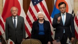 미한일 재무장관, 첫 3자 회의…“3국 대북 독자제재 활용·조율할 것”