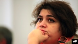 Khadija Ismayilova, warga Azerbaijan, reporter Radio Free Europe/Radio Liberty (RFE/RL).