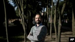 Venezuelan Gabriel Valles, a 32-year-old systems engineer and opposition activist who spent four years in Venezuelan jails, poses for a portrait in Bogota, Colombia, June 18, 2019. Valles currently has permission to work and live in Colombia for 90 days.