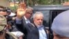El expresidente de Brasil, Luiz Inácio Lula da Silva, se dirige al cementerio para asistir al funeral de su nieto de 7 años, en Sao Bernardo do Campo, Brasil, el 2 de marzo de 2019.