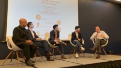 [뉴스풍경 오디오] 미국 대학에서 북한인권 강연회 개최