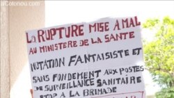 Reportage de Ginette Fleure Adandé, correspondante à Cotonou pour VOA Afrique