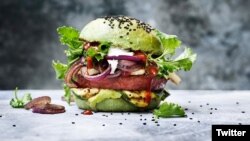 meat-free burger 