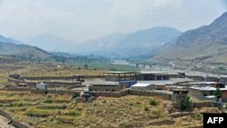 FILE PHOTO - In this file photo taken on July 26, 2020, a general view of a US military base, which has been handed over to Afghan forces, is pictured in Achin district of Nangarhar province, which shares a border with Pakistan.