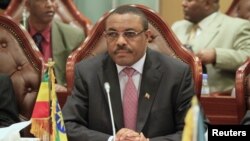 Ethiopian Acting Prime Minister Hailemariam Desalegn. 