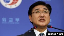 노광일 한국 외교부 대변인 (자료사진)