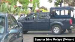 Gidan Dino Melaye zagaye da 'yan sanda