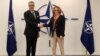 Azərbaycan Respublikasının NATO yanında Nümayəndəliyinin rəhbəri Cəfər Hüseynzadə və NATO Baş katibinin müavini Radmila Şekerinska 