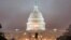 FILE - The U.S. Capitol Building in Washington is shrouded in fog early on Nov. 6, 2018. Come January, legislative gridlock in the U.S. Congress is likely, except in limited areas after Democrats retake control of the House of Representatives.
