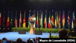 Michelle Obama na Cimeira Yali, Washington, Julho 30, 2014