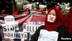Indoneziyada rohinjalik musulmonlarga yordam so'rab namoyishlar