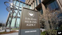 Kantor Badan Urusan Medis Eropa (EMA) di Amsterdam, Belanda. 
