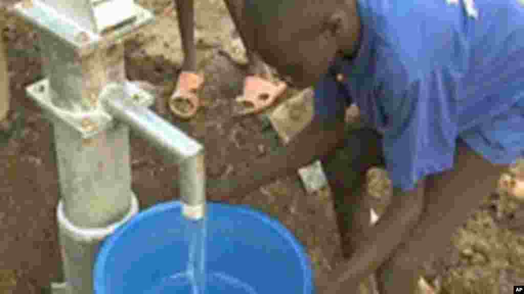 De l&#39;eau propre pour un monde sain. 