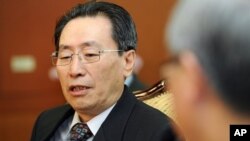 중국의 6자회담 수석대표인 우다웨이 외교부 한반도사무특별대표.