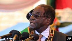 Robert Mugabe, président du Zibambwe
