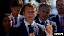 საფრანგეთის პრეზიდენტი ემანუელ მაკრონი
