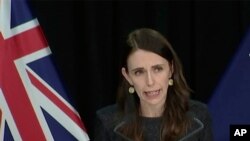 PM Jacinda Ardern di Wellington, Selandia Baru, 11 Agustus 2020. (Foto: dok).