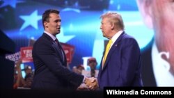 دونالد ترامپ و چارلی کرک 