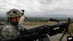 سرباز امریکایی در افغانستان