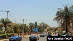 Une rue de Bissau, la capitale équato-guinéenne