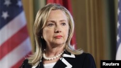 U.S. State Secretary Hillary Clinton.
