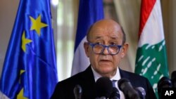 장 이브 르 드리앙 프랑스 외무장관 (자료사진)