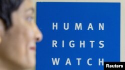 Tirana Hassan, mkurugenzi mkuu wa Human Rights Watch akiwa Geneva, Uswizi, Machi 30, 2023.