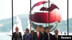 东道主印尼总统佐科·维多多（Joko Widodo）主持第42届东盟领导人峰会的开幕式。（路透社2023年5月10日）