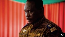 Le général Isaac Zida, Premier ministre du Burkina Faso.