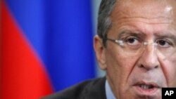 Rossiya Tashqi ishlar vaziri Sergey Lavrov