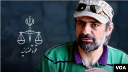 Undated image of Iranian film director Reza Mihandoust, sentenced by an Iranian court in January 2021 to prison for alleged national security offenses related to his work, including his documentary about Masih Alinejad. (VOA Persian)