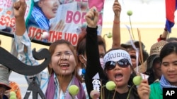 Cambodia Land Protest