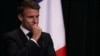مکرون: هیچ چیز نمی‌تواند حمله به بیمارستان را توجیه کند
