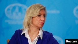 Juru Bicara Kementerian Luar Negeri Rusia Maria Zakharova di Moskow, Rusia, 17 Januari 2020. (Foto: dok).